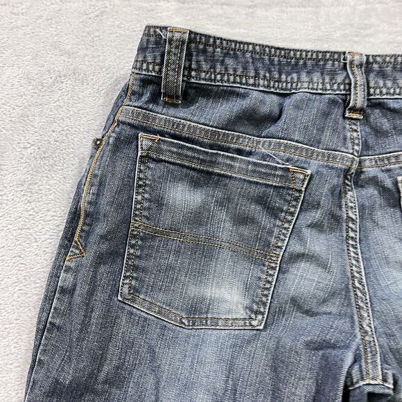 Prana Jeans Mens 30x26.5* Straight Leg Faded Blue Relaxed - Picture 5 of 10